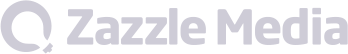 Zazzle Media logo used in EVRR Digital’s client or portfolio showcase for brand partnership display.