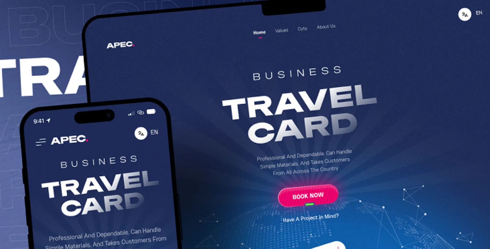 Travel website project