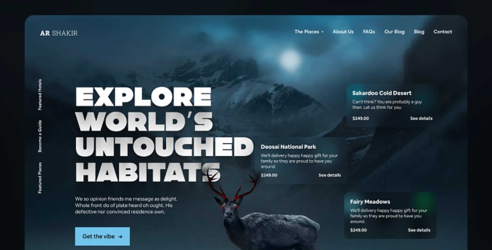 Non-profit website project